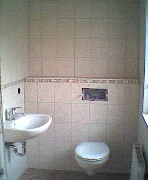 Gste-WC fast fertig